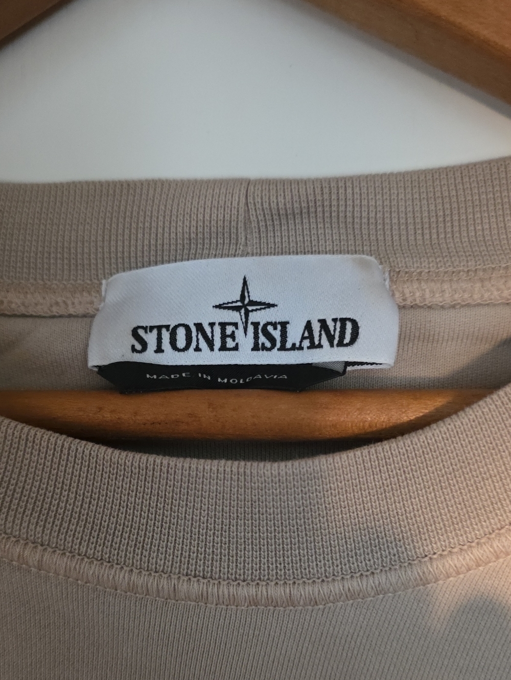 Stone Island XL Light Beige Crewneck Sweatshirt Perfect Condition - Picture 4 of 8